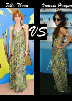 Bella Thorne vs Vanessa Hudgens in AX Armani Exchange