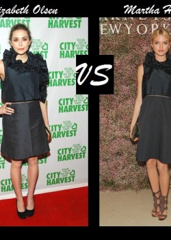 Elizabeth Olsen vs Martha Hunt in Chloé