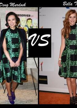Wendi-Deng-Murdoch-vs-Bella-Thorne-in-Rodarte
